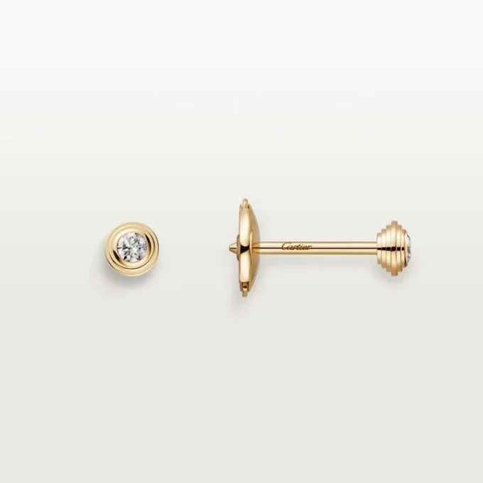 Cercei Diamants Legers XS – Aur galben, Diamante – Cartier