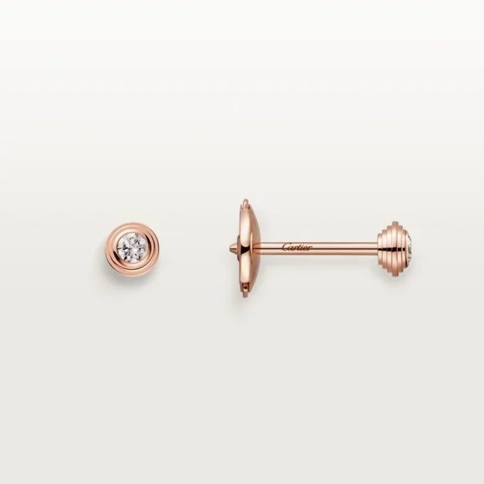 Cercei Diamants Legers XS – Aur roz, Diamante – Cartier