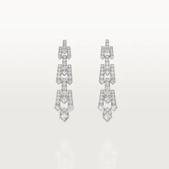 Cercei din colecția Diamond, diamante