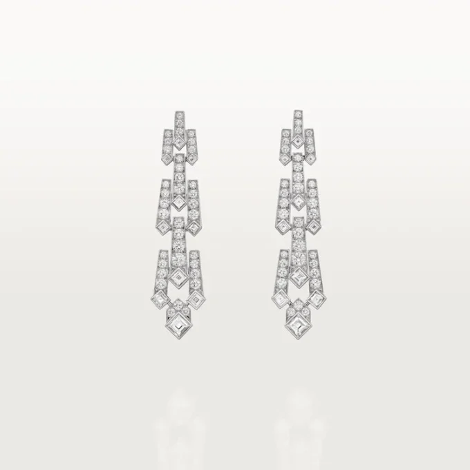 Cercei din colecția Diamond, diamante