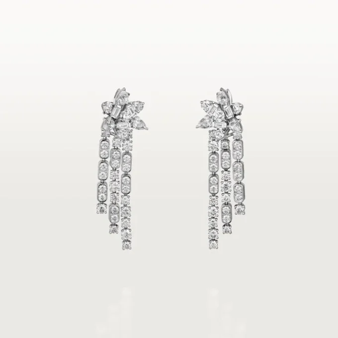 Cercei din colecția Diamond, diamante