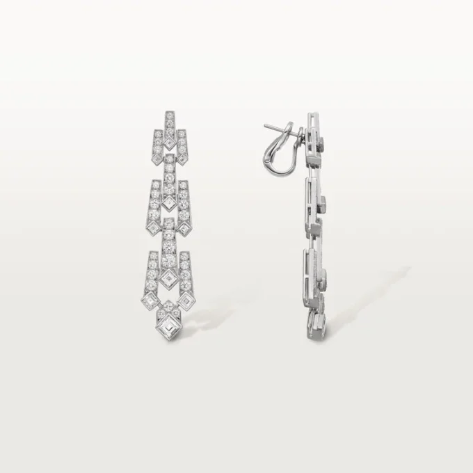 Cercei din colecția Diamond, diamante