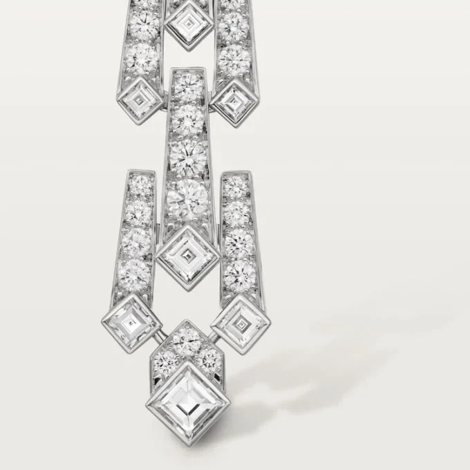 Cercei din colecția Diamond, diamante