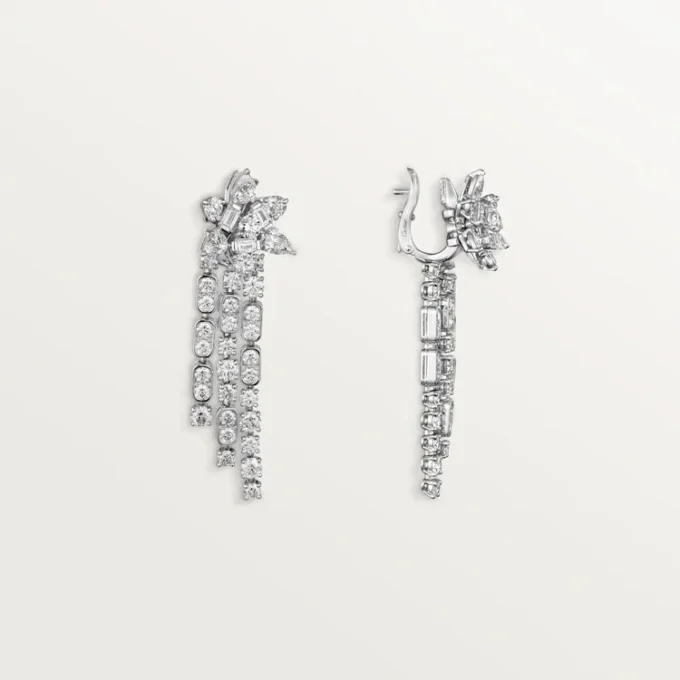 Cercei din colecția Diamond, diamante