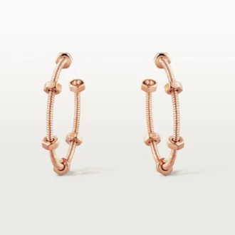 Cercei Ecrou De Cartier – Aur roz – Cartier