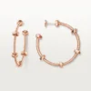 Cercei Ecrou De Cartier – Aur roz – Cartier