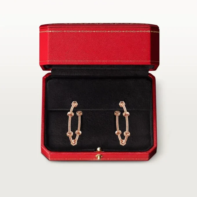 Cercei Ecrou De Cartier – Aur roz – Cartier