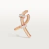 Cercei Ecrou De Cartier pentru urechea dreaptă – Aur roz, Diamante – Cartier