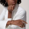 Cercei Ecrou De Cartier pentru urechea dreaptă – Aur roz, Diamante – Cartier