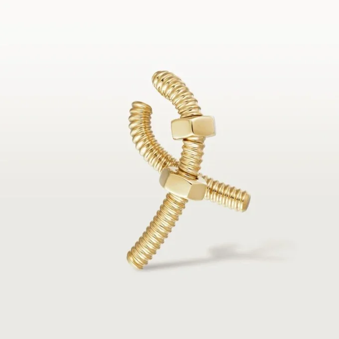Cercei Ecrou De Cartier stânga – Aur galben – Cartier