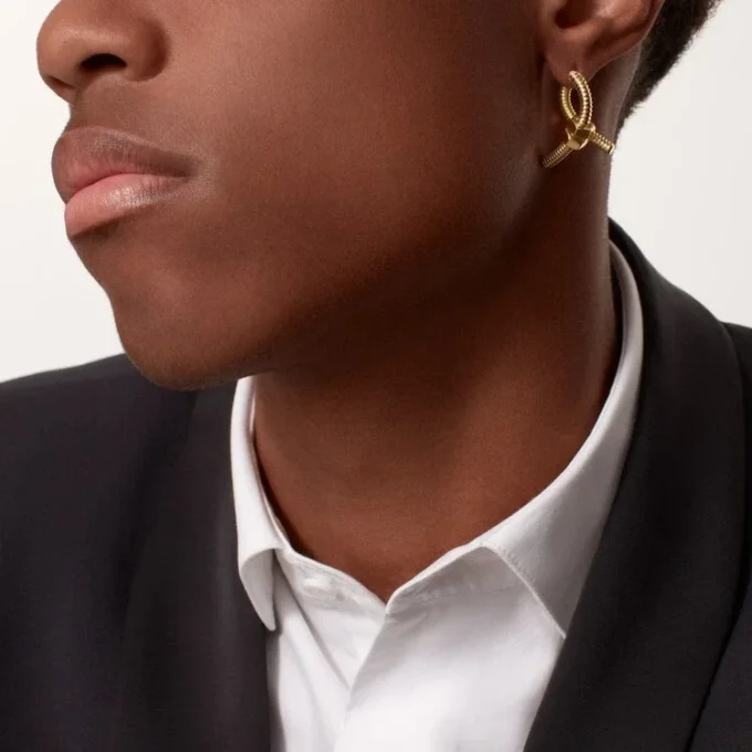 Cercei Ecrou De Cartier stânga – Aur galben – Cartier