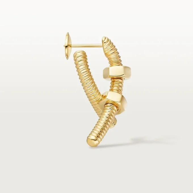 Cercei Ecrou De Cartier stânga – Aur galben – Cartier