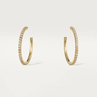 Cercei Etincelle De Cartier – Aur galben, Diamante – Cartier