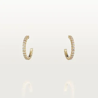Cercei Etincelle De Cartier – Aur galben, Diamante – Cartier