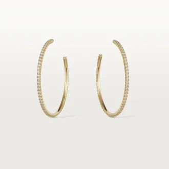 Cercei Etincelle De Cartier – Aur galben, Diamante – Cartier