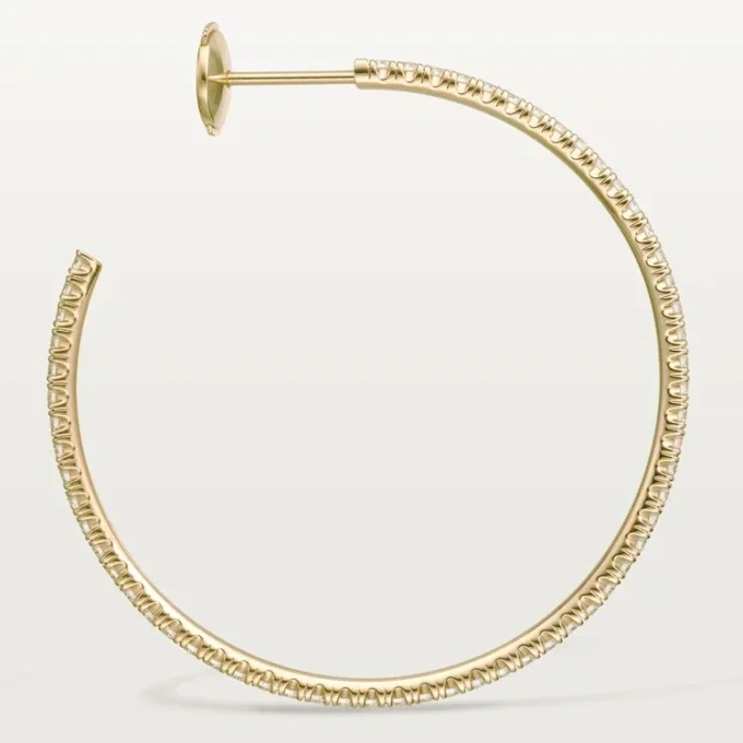Cercei Etincelle De Cartier – Aur galben, Diamante – Cartier