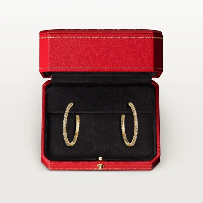 Cercei Etincelle De Cartier – Aur galben, Diamante – Cartier