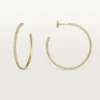 Cercei Etincelle De Cartier – Aur galben, Diamante – Cartier