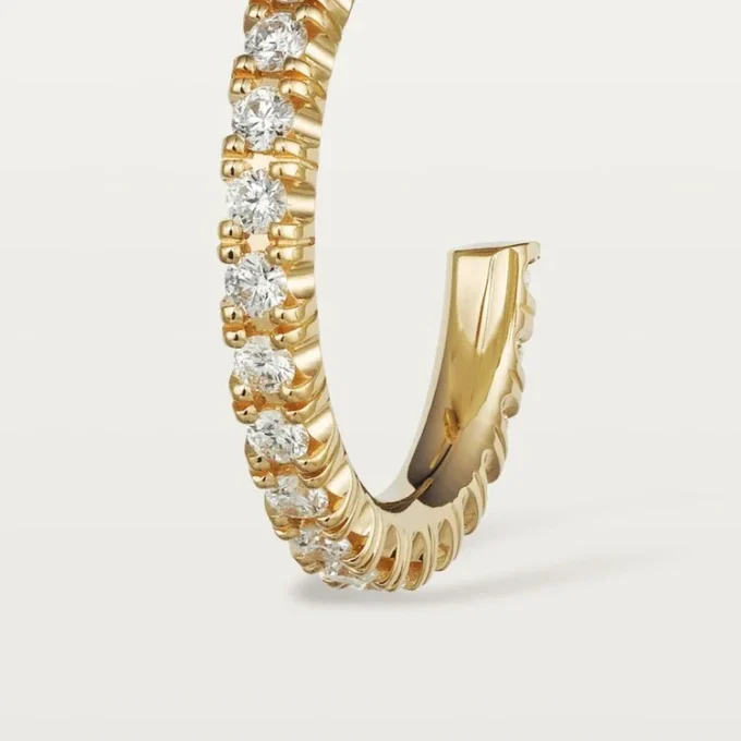 Cercei Etincelle De Cartier – Aur galben, Diamante – Cartier