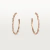 Cercei Etincelle De Cartier – Aur roz, Diamante – Cartier