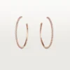 Cercei Etincelle De Cartier – Aur roz, diamante – Cartier