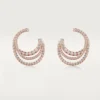 Cercei Etincelle De Cartier – Aur roz, diamante – Cartier
