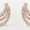 Cercei Etincelle De Cartier – Aur roz, diamante – Cartier