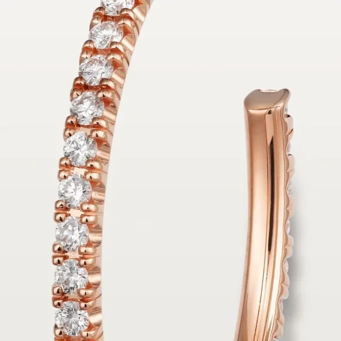 Cercei Etincelle De Cartier – Aur roz, Diamante – Cartier