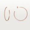 Cercei Etincelle De Cartier – Aur roz, diamante – Cartier
