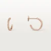 Cercei Etincelle De Cartier – Aur roz, diamante – Cartier