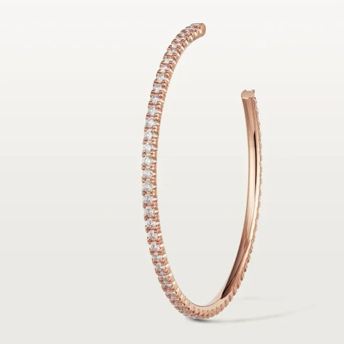 Cercei Etincelle De Cartier – Aur roz, diamante – Cartier