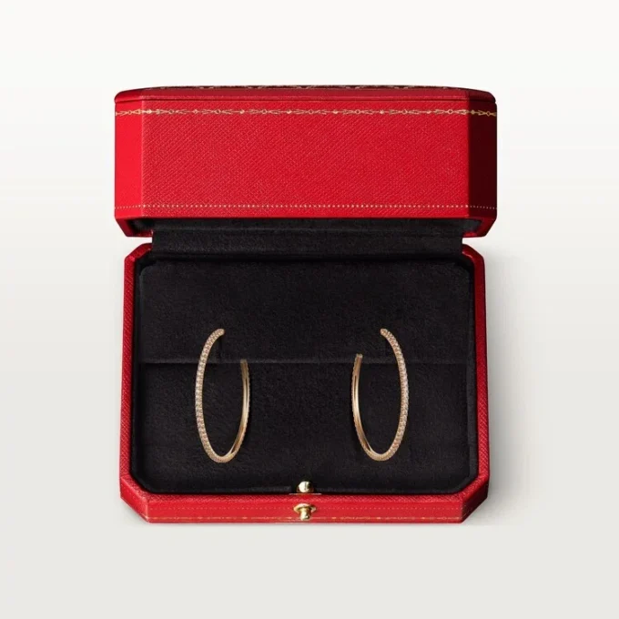Cercei Etincelle De Cartier – Aur roz, diamante – Cartier