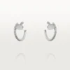 Cercei Juste Un Clou – Aur alb, diamante – Cartier