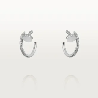 Cercei Juste Un Clou – Aur alb, diamante – Cartier