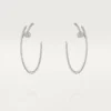 Cercei Juste Un Clou – Aur alb, diamante – Cartier