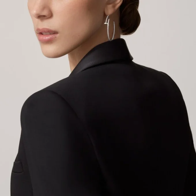 Cercei Juste Un Clou – Aur alb, diamante – Cartier