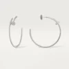Cercei Juste Un Clou – Aur alb, diamante – Cartier