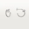 Cercei Juste Un Clou – Aur alb, diamante – Cartier