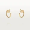 Cercei Juste Un Clou – Aur galben, diamante – Cartier