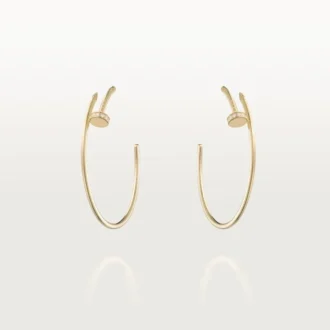 Cercei Juste Un Clou – Aur galben, diamante – Cartier