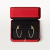 Cercei Juste Un Clou – Aur galben, diamante – Cartier