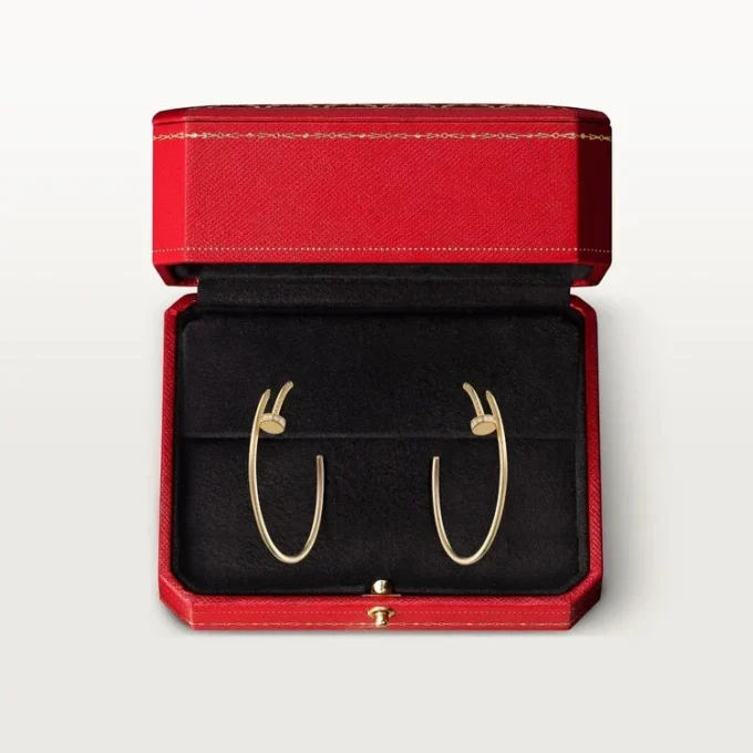 Cercei Juste Un Clou – Aur galben, diamante – Cartier