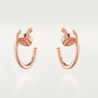 Cercei Juste Un Clou – Aur roz – Cartier
