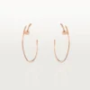 Cercei Juste Un Clou – Aur roz – Cartier