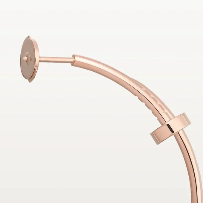Cercei Juste Un Clou – Aur roz – Cartier