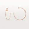 Cercei Juste Un Clou – Aur roz – Cartier