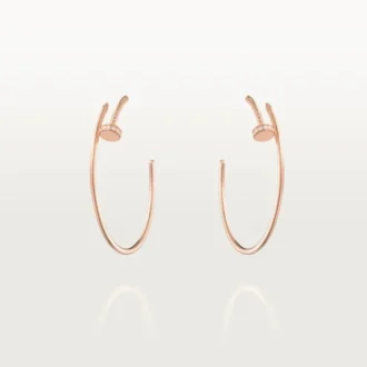Cercei Juste Un Clou – Aur roz, Diamante – Cartier