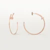 Cercei Juste Un Clou – Aur roz, Diamante – Cartier