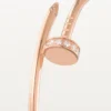 Cercei Juste Un Clou – Aur roz, Diamante – Cartier