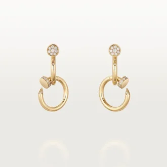 Cercei Juste Un Clou, dubli, cu diamante